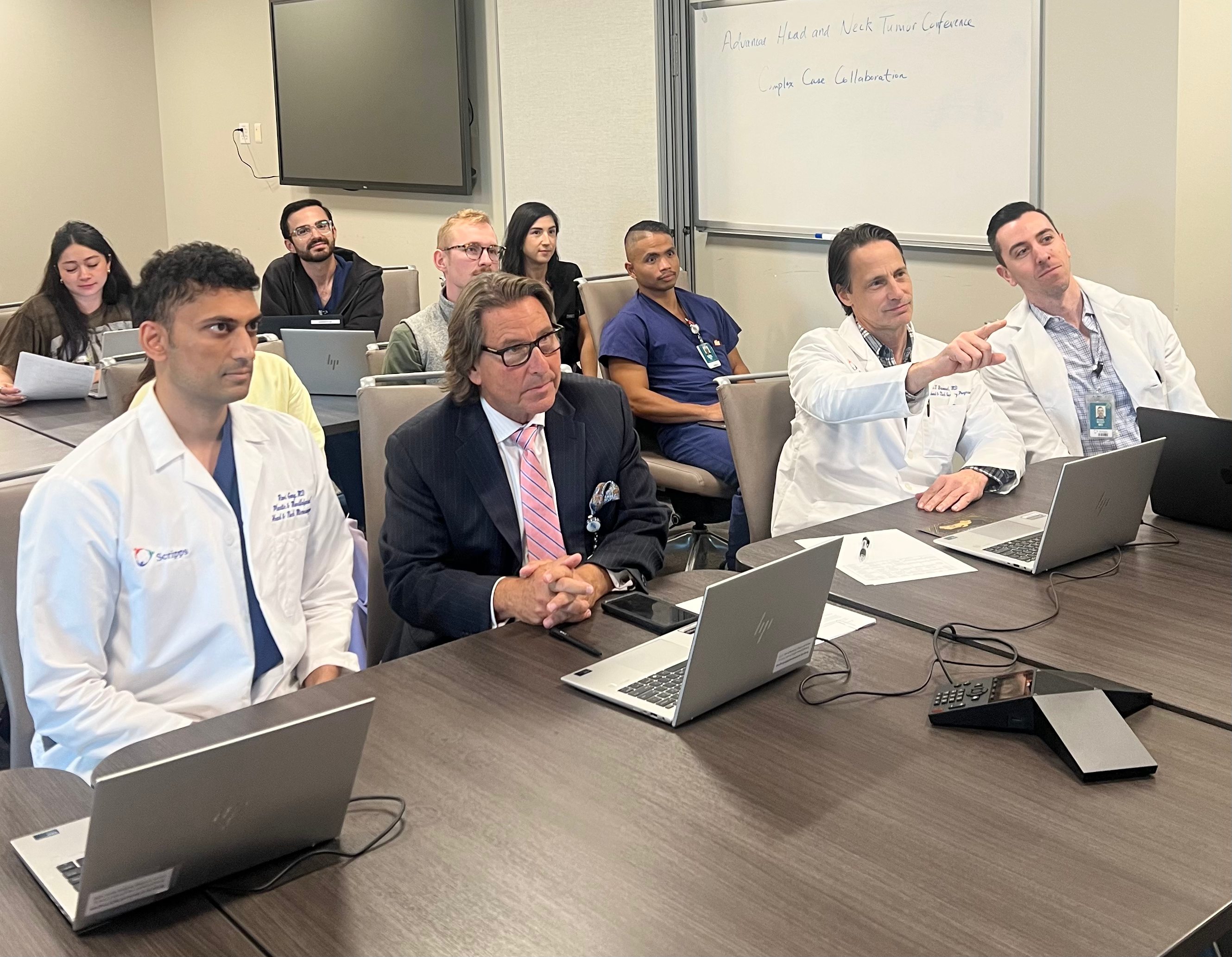 Doctors in a conference room.