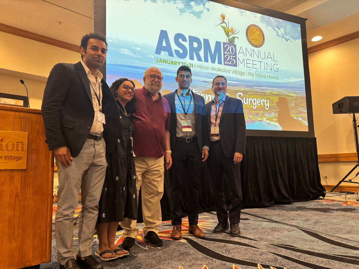 Dr. Garg speaking at American Society for Reconstructive Microsurgery annual meeting